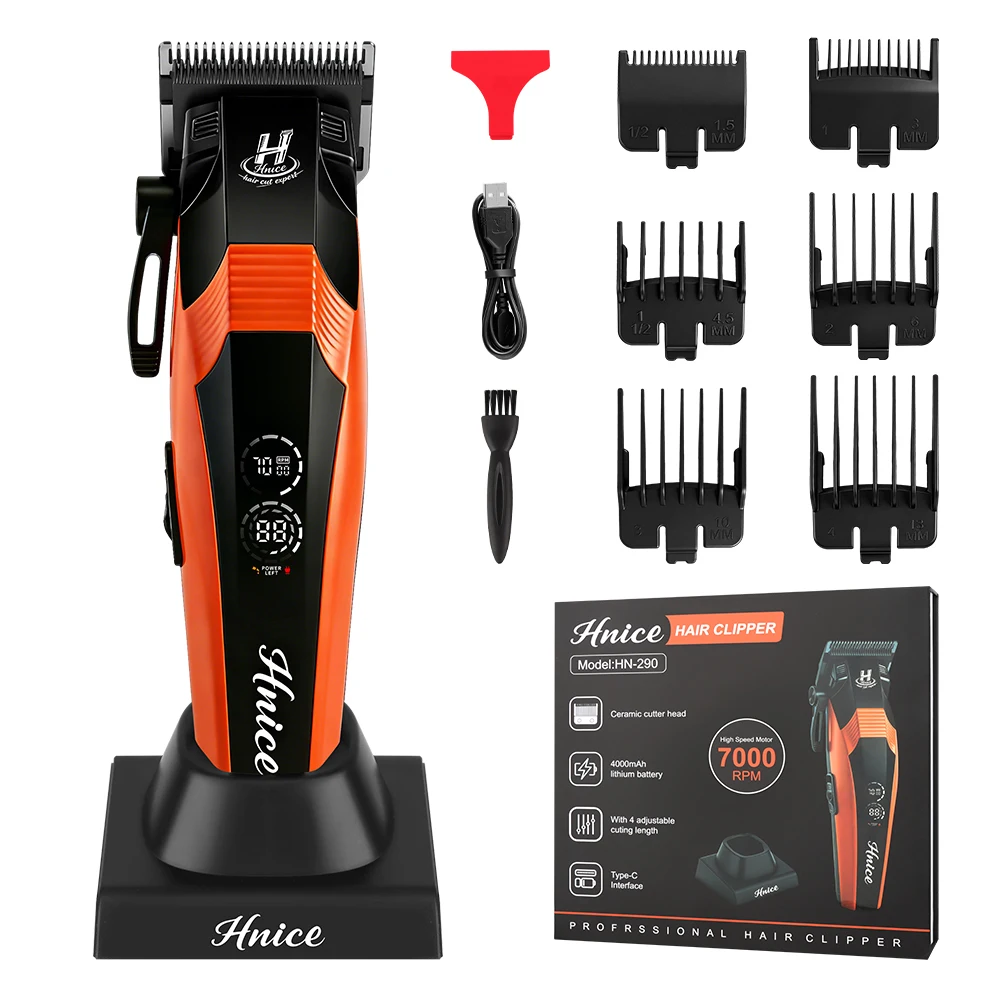 

7000RPMProfessional Electric Hair Clipper Hair Trimmer DLC Blade with Barber Set Hair Trimmer Professional Hair Cutting Machine