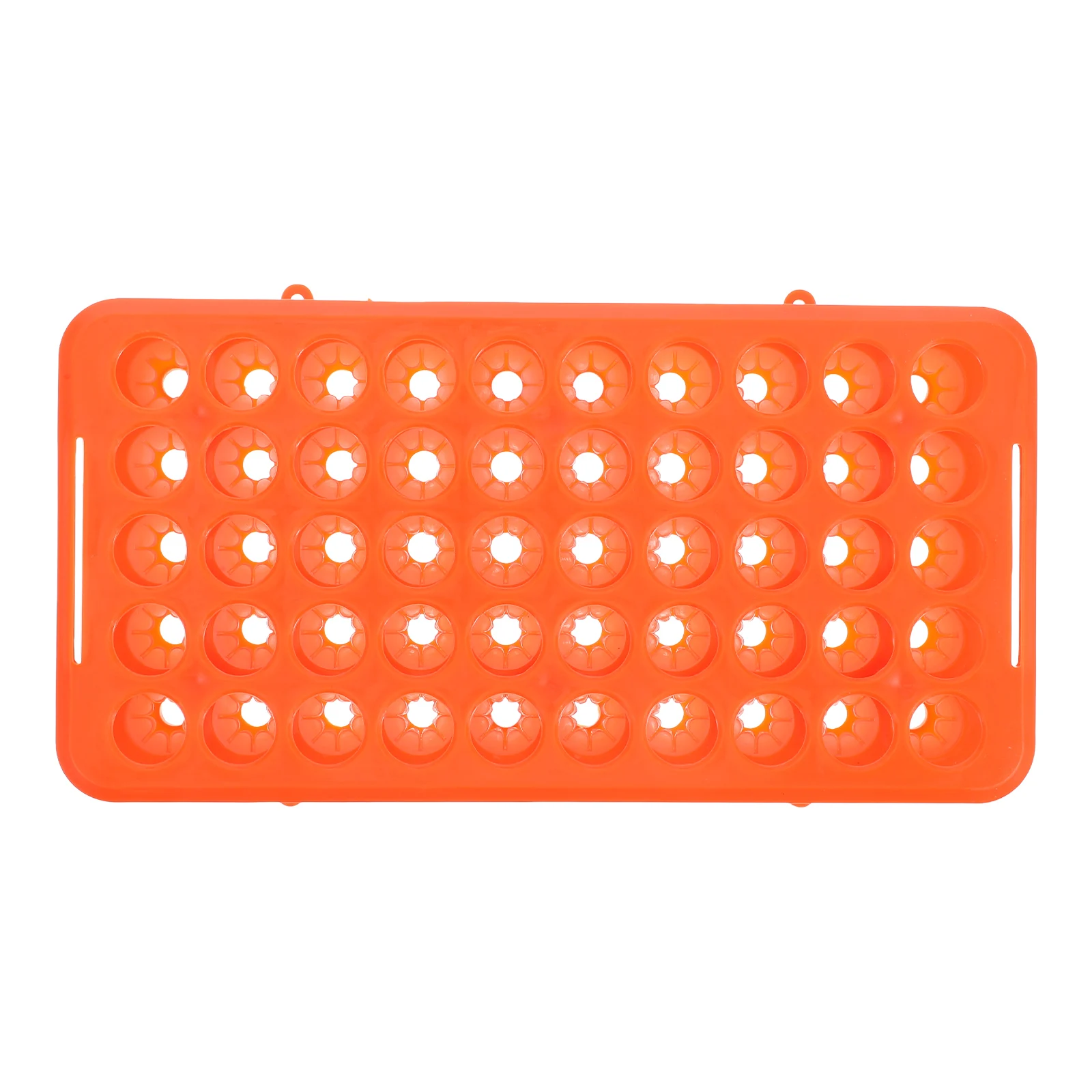 

18Mm Plastic Blood Sample Holder Silicone Gasket Lab Storage 50Hole Test Tube Pretzel Rack Tubes