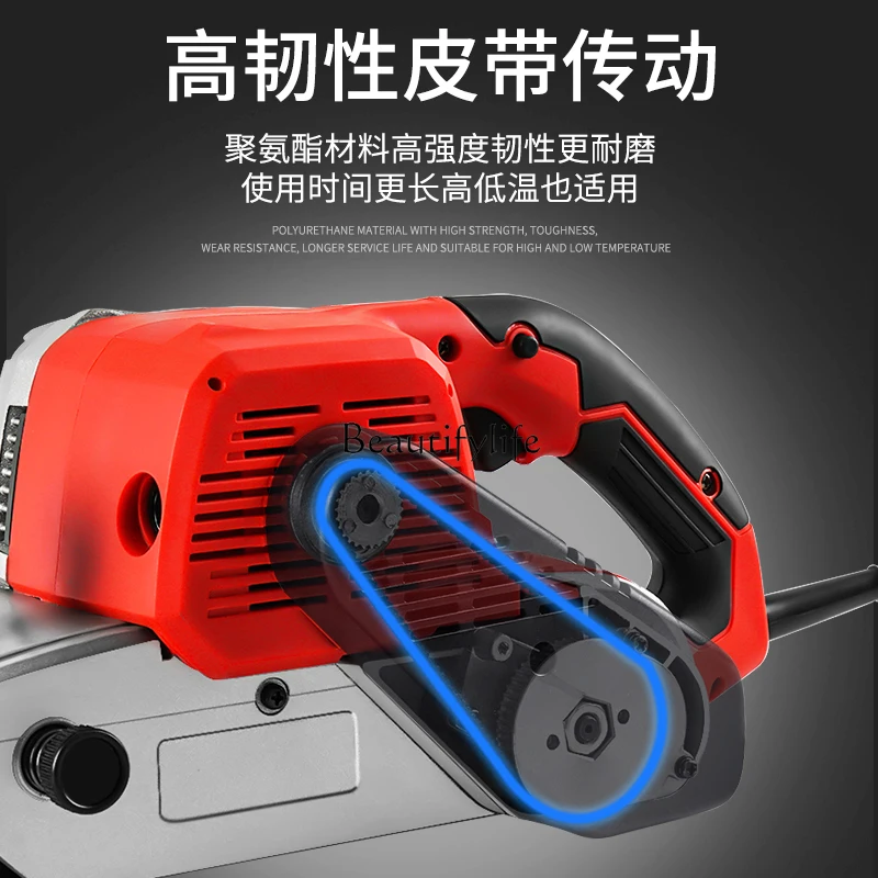 Portable Sander Mini Flat Polishing Machine Woodworking Household