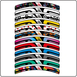 M9 Mountain Wheel Group Sticker Waterproof Sunscreen Sticker Modified Sticker Rim Sticker Color Change Sticker Bicycle Sticker