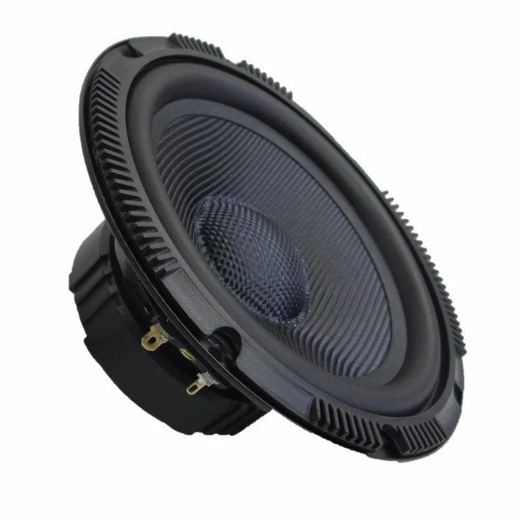 6.5 Inch 4ohm/8ohm RMS 30W 87DB 25-core 80mm Ferrite magnet Fiberglass paper cone Mid Bass Speaker for Car Door(1pcs speaker)