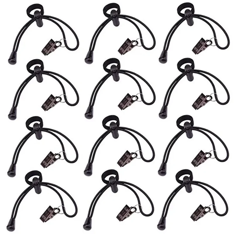 Backdrop Clips Clamps Kit Includes Metal Heavy Duty Spring Clamps Adjustable Elastic Clamps Holders for Video Studio Background