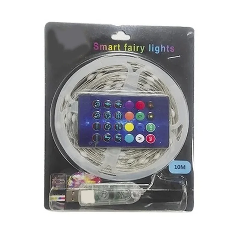 

B50B-1Set Tuya Bluetooth LED String Lights RGB Phantom Color String Lights Set LED String Lights