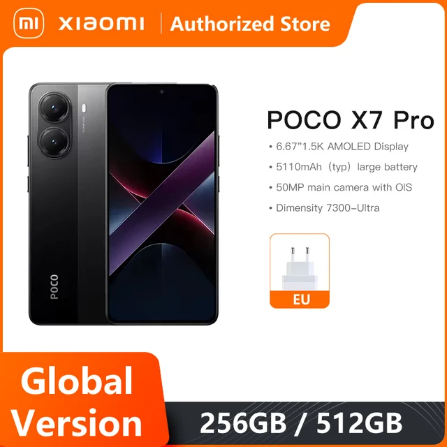 Smartphone Xiaomi POCO X7 Pro 5G Global Version