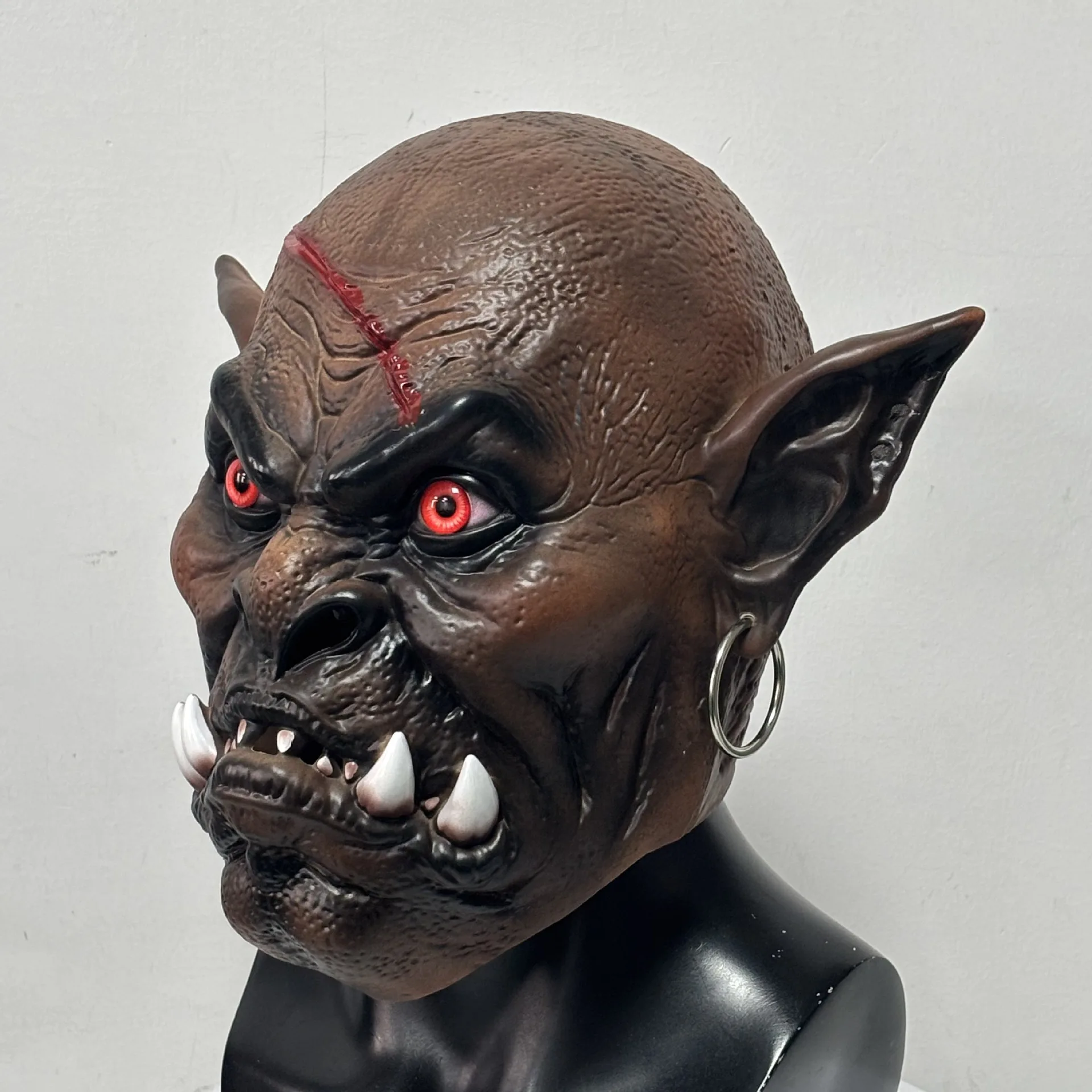 Masque Créature Mutante Réaliste – Goule d'Horreur – photo 1