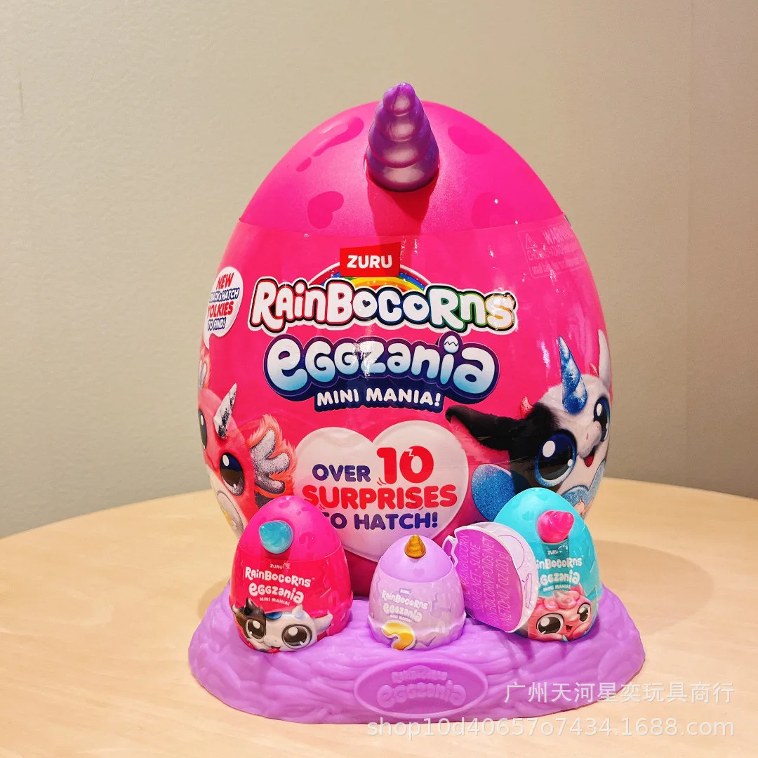 

ГОРЯЧАЯ НОВИНКА: Оригинальное яйцо-сюрприз Zuru New Zealand Rainbocorns Eggzania Mini Mania Unicorn Magic Egg с более чем 10 коллекционными игрушками для вылупления — идеальный подарок