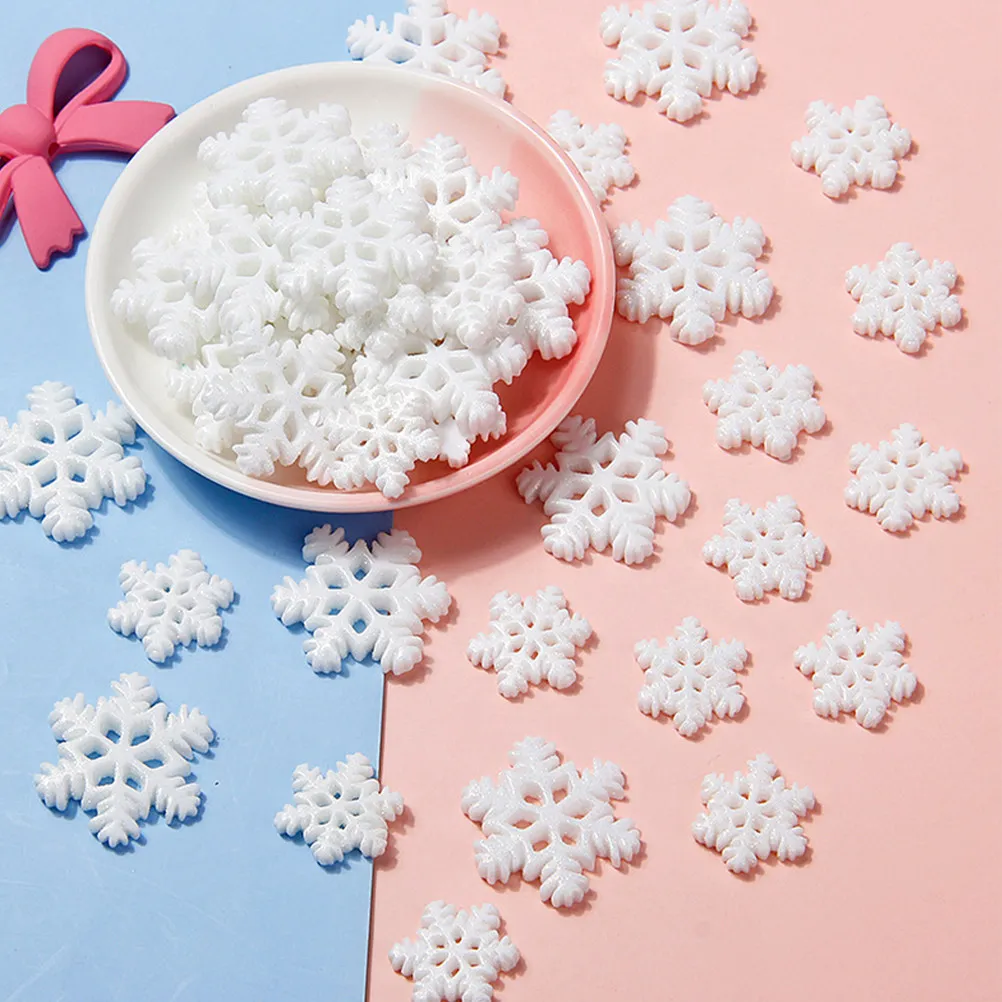 

40Pcs Christmas Resin Charms for Phone Case Decor DIY Craft Accessories Embellishments Hair Clip Hat Home Decoration