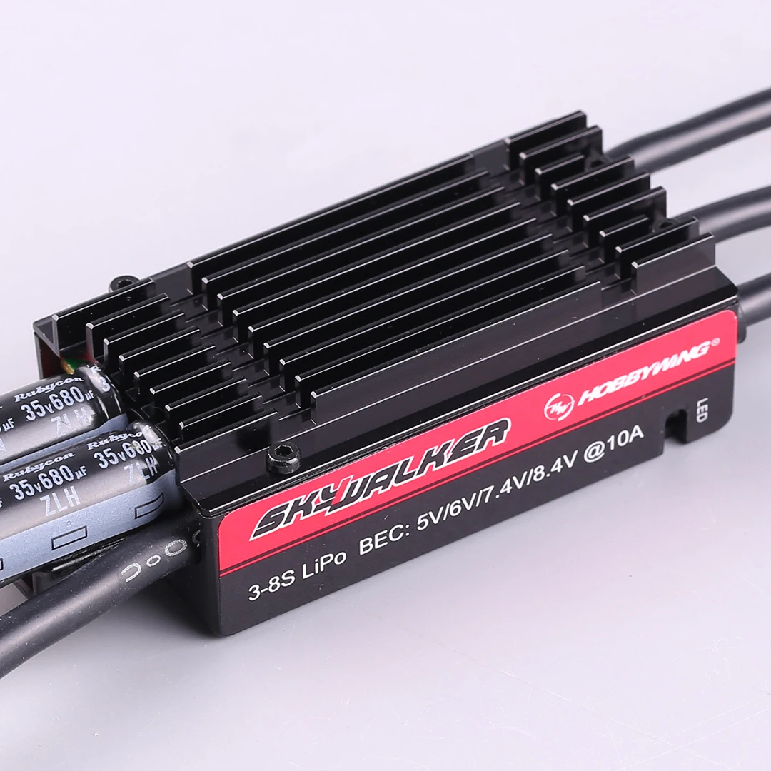 

Hobbywing SkyWalker 120A V2 UBEC Brushless ESC with Backpropulsion Electric Adjustment For Aircraft Models