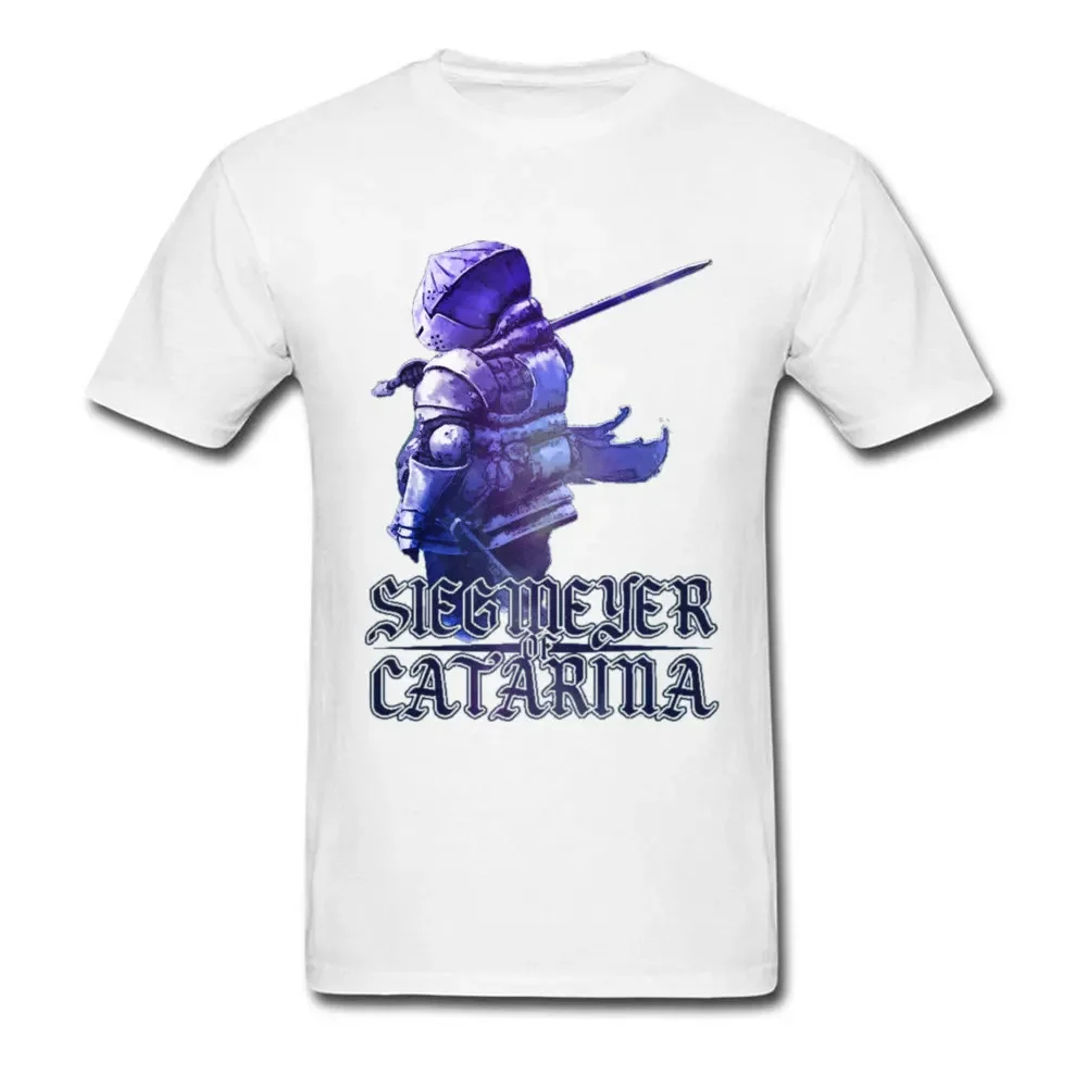 Knight T-shirt Men Dark Souls Tshirt Siegmeyer of Catarina Tees Super Souls Bros Funny Tees Hip Hop Praise The Sun Game Clothes