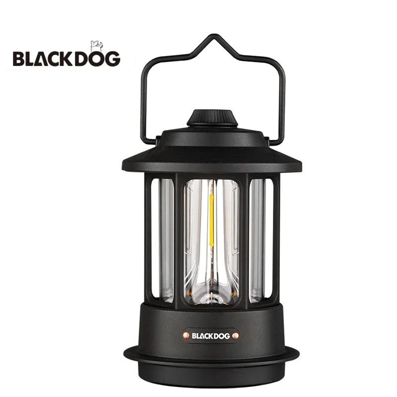 BLACK DOG Outdoor Camping Mood Light Portable Camping Light Tent Lighting Portable Retro Ambient High Lumen BD-LYD007 Ultralight