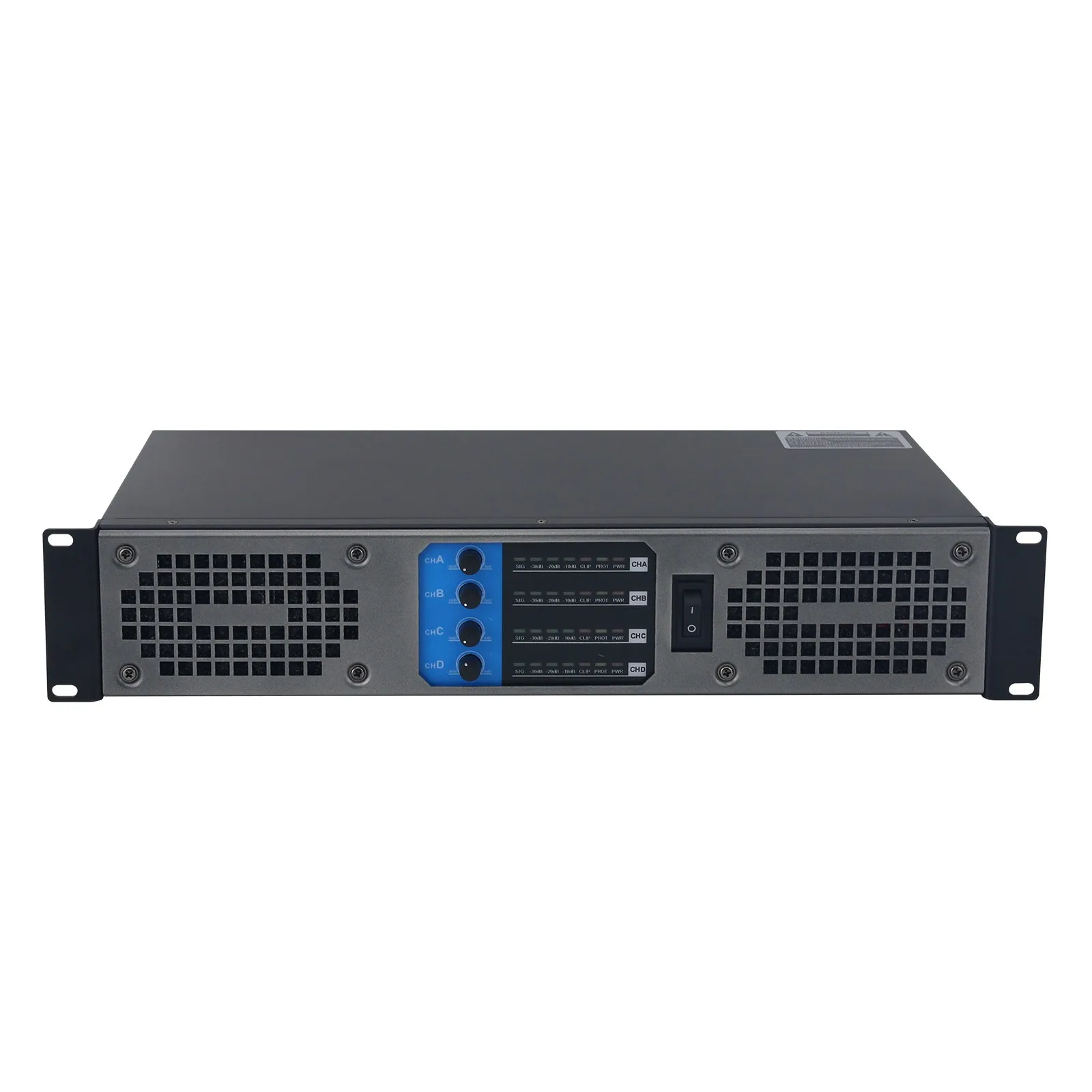 HiFiAMP 1000Wx4 Professional Rear Stage Power Amplifier Stage Performance KTV High Power Digital CA Dual Audio Amplifier 1000Wx2
