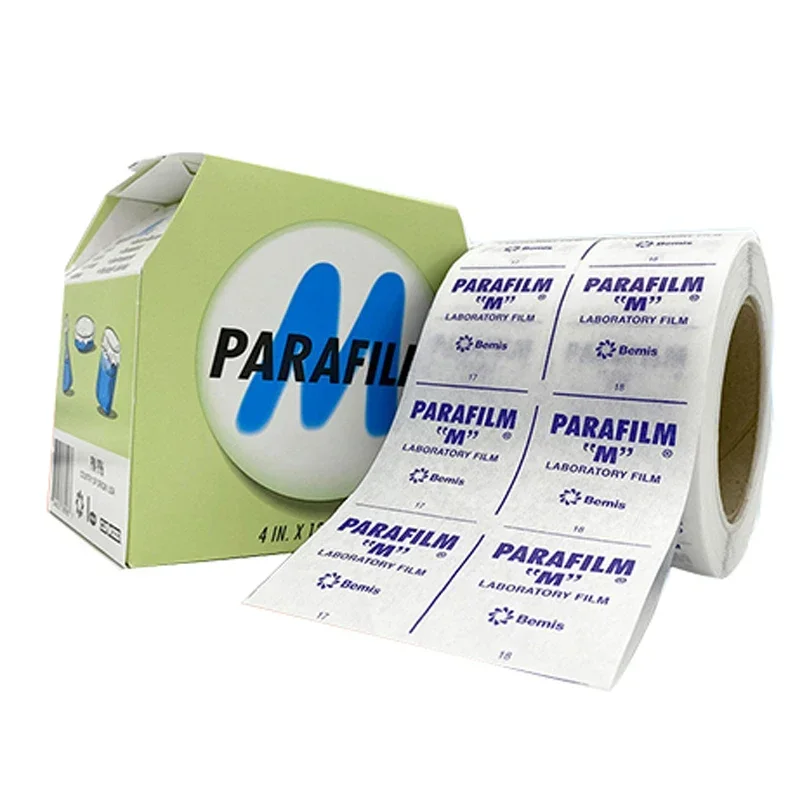 

Parafilm M Laboratory Film Dish PM996 Petri Dish Tape Liquor Perfume Film Volatile Sealing Film Semi-Transparent,4IN. X 125FT.