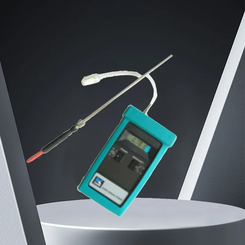 Zuurstofanalysator, realtime weergave van de gemeten concentratie Zuurstofconcentratiedetector