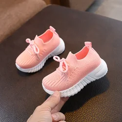 Sneakers per bambini primavera e autunno scarpe Casual Mesh traspirante fondo morbido bambini ragazzi ragazze studenti Sport Running scarpe da Tennis