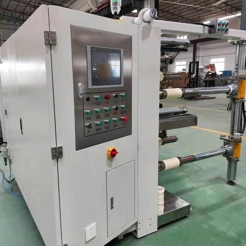 Large Scale Slitter Rewinder Automatic Jumbo Roll Slitting Rewinder Commercial Fabric Cutter Cnc
