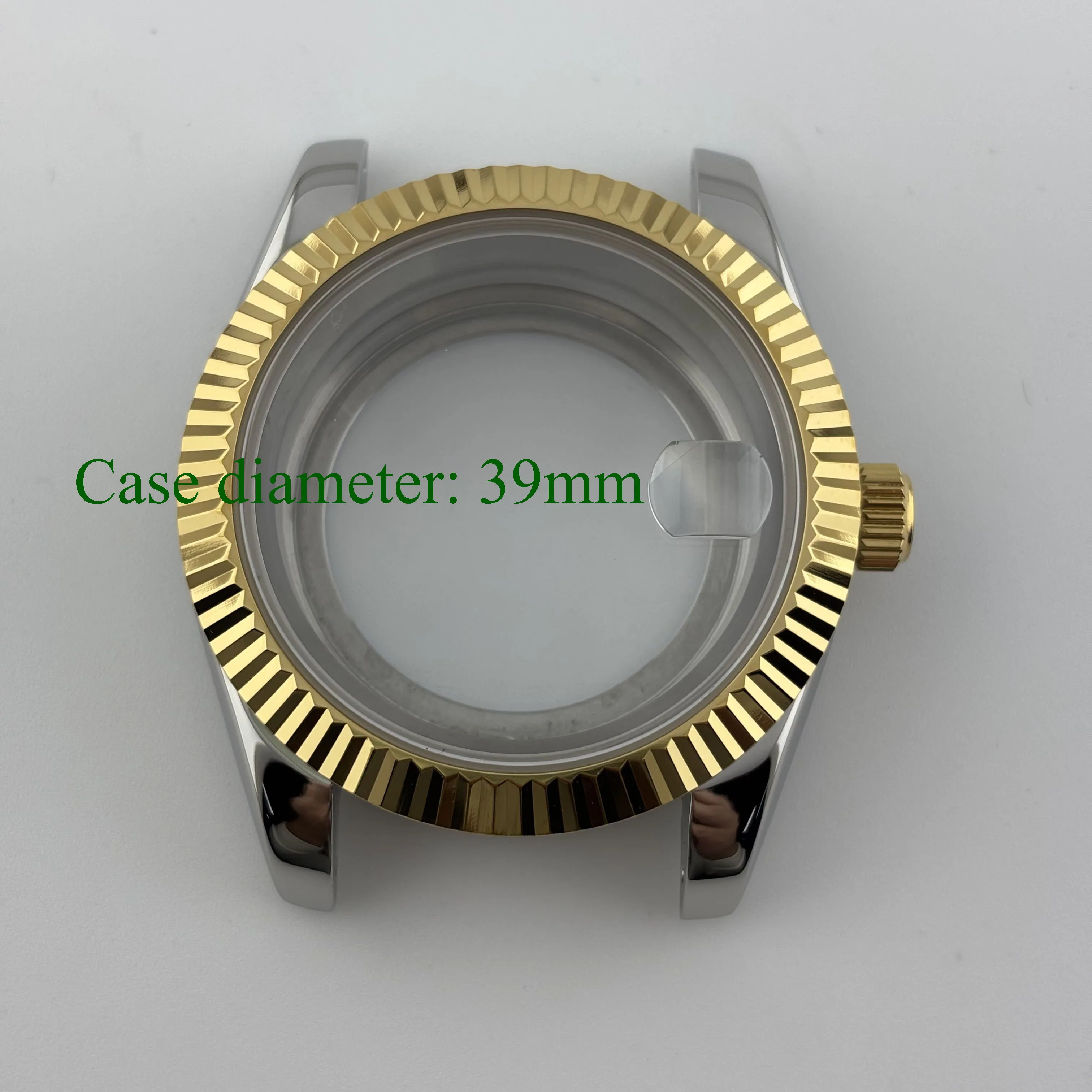 28.5mm high-quality Hot selling date s logo dial green Luminous 29mm s dial Suitable nh dial 35 movement date watch accessories