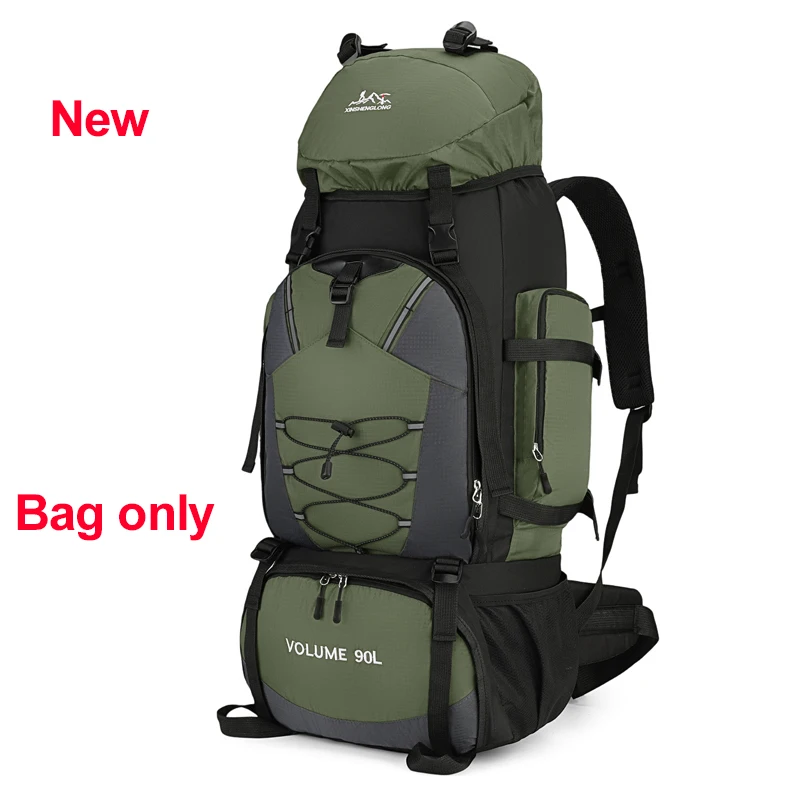 scione 90L Wasserdicht Wandern Camping Rucksack Trekking Tasche Rucksack Große Kapazität Reise Outdoor Sport Taschen Camping Ausrüstung Männer 10