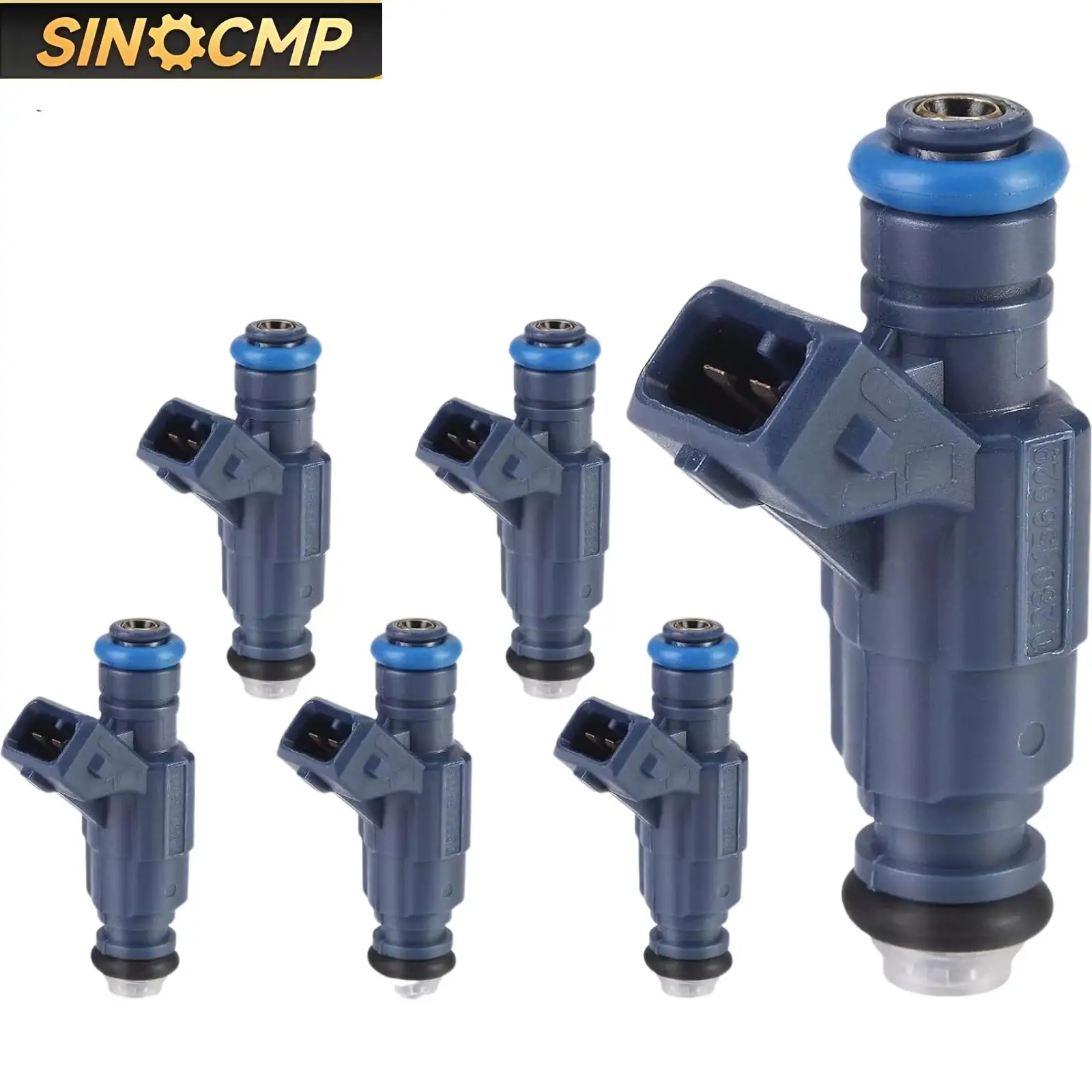 

0280156029 1L2Z-9F593-BA Fuel Injector For Ford Explorer 4.0L Flow Matched Fuel Injector Automobiles Parts Accessories 4Pcs