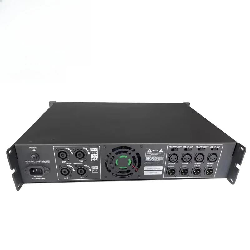 

Усилитель Paulkitson PFA8000m аудио 4-канальный усилитель мощности класса D 4X1300 Вт профессиональный усилитель аудиооборудования