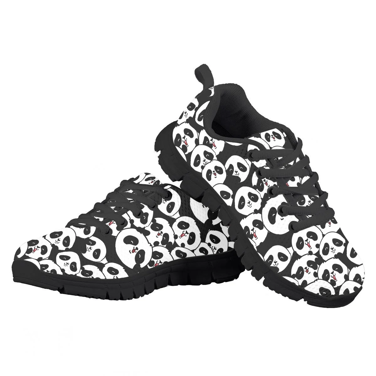 Kinder laufschuhe kawaii Panda Unisex Herbst Winter vulkan isierte Schuhe Stoß dämpfung rutsch feste klassische Wanderschuhe