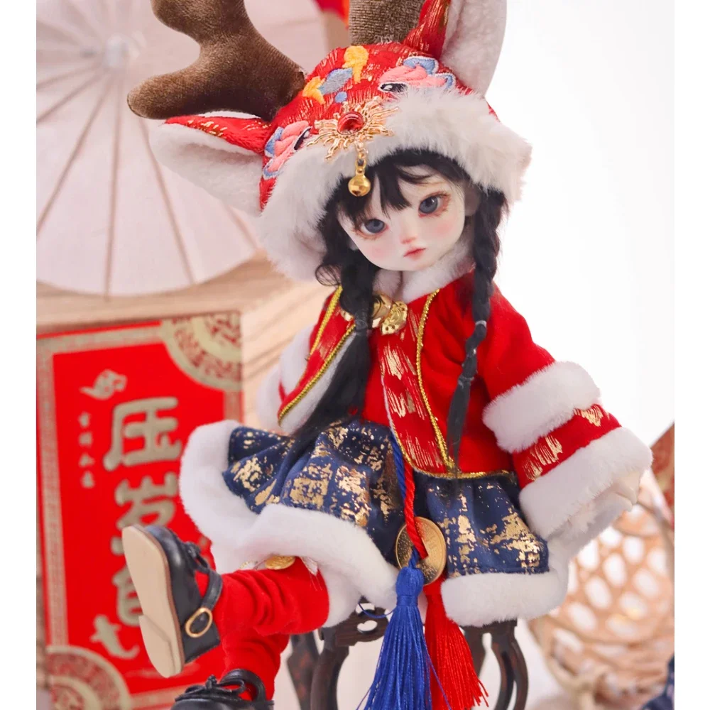 

1/6 Doll's Clothes for 30cm Bjd Doll Chinese Ancient Style Hanfu Girl Toys Dress Up Play House Fashion Doll Accessories,no Doll