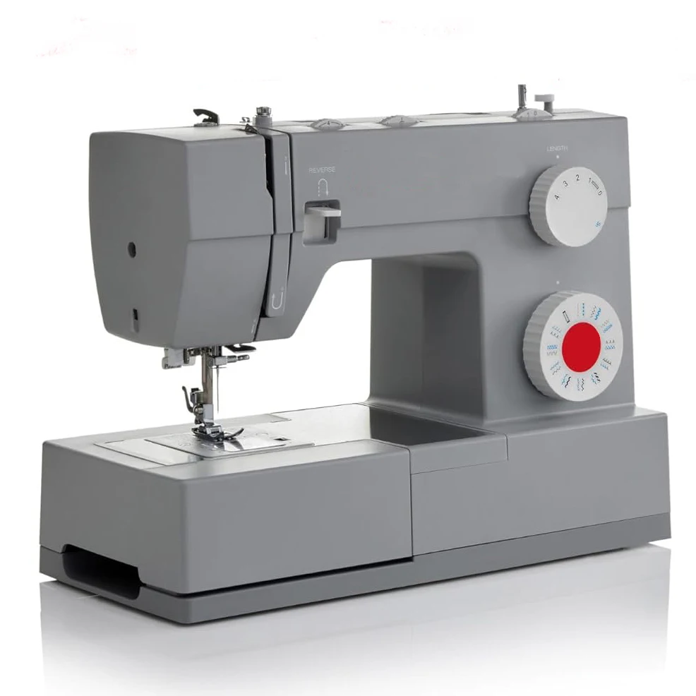 Máquinas de coser portátiles de sobremesa eléctricas con puntada overlock para ropa, cuero, prendas de vestir y uso doméstico, máquina de coser 4423