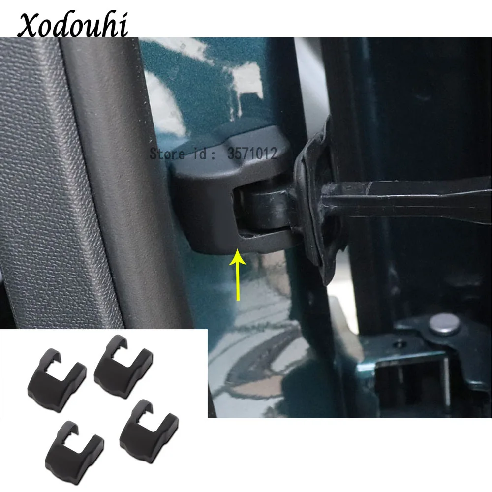 For Volkswagen VW T-ROC TROC 2017 2018 2019 2020-2022 Car Anti Rust Water Door Lock Key Keys Plastic Buckle Limit Device Trim