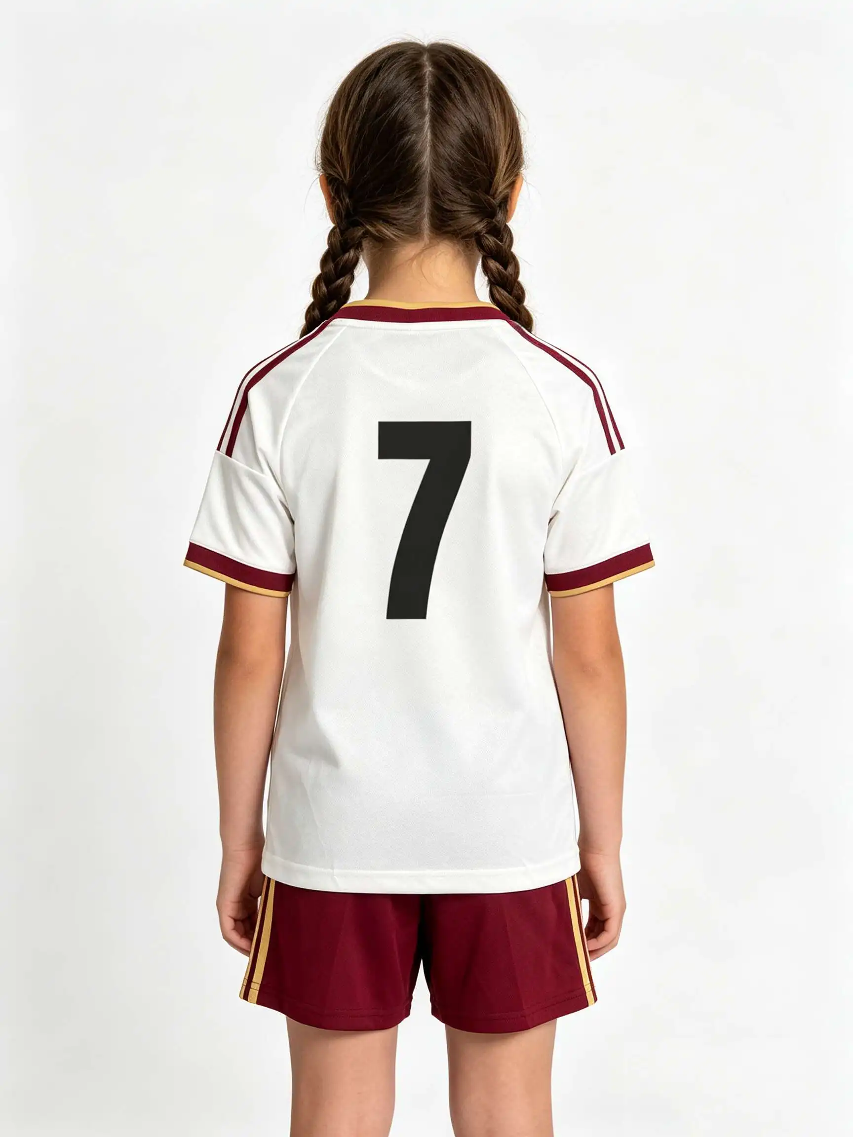 26/27 Unisex Blank Soccer Jersey Set, Kids & Adults Training Uniforms for    School Sports, Running & Team Events view 4