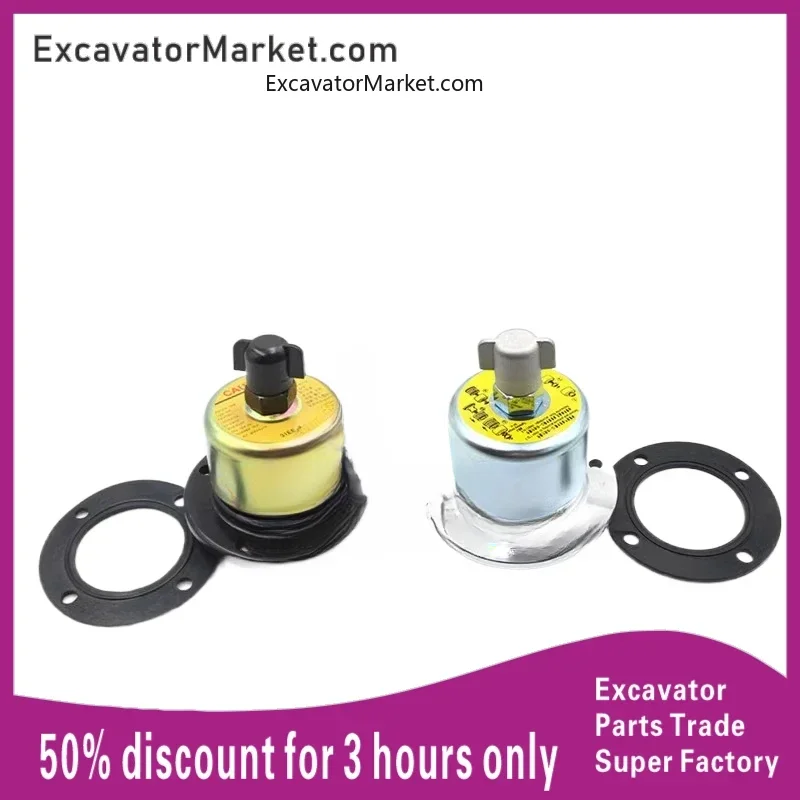 Excavator exhaust valve Kobelco SK SK200/230/250/350-6e-8 hydraulic oil tank breathing filter excavator accessories