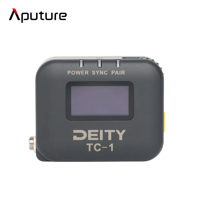 Aputure DEITY TC-1 Wireless Timecode Box Generator Microphone Time Coder For Video Recording Living Streaming APP Control