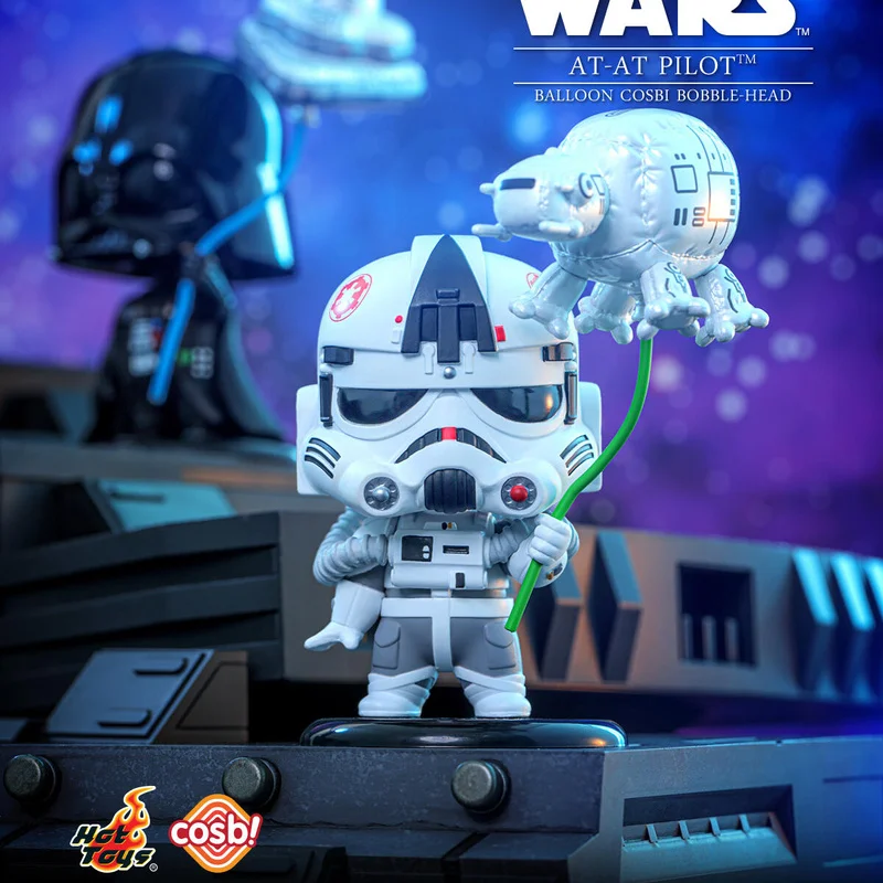 ใหม่ของแท้ HotToys Star Wars บอลลูน Party Series COSBI กล่องตาบอด Mini Figurine ของเล่นสะสมของขวัญ