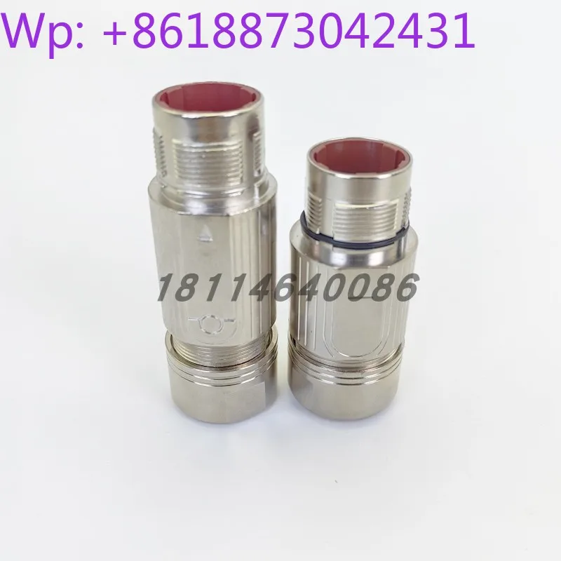 TE M23 Intercom Connector BKUA145NN00000100000 Extension 9-pin Male，1PCS