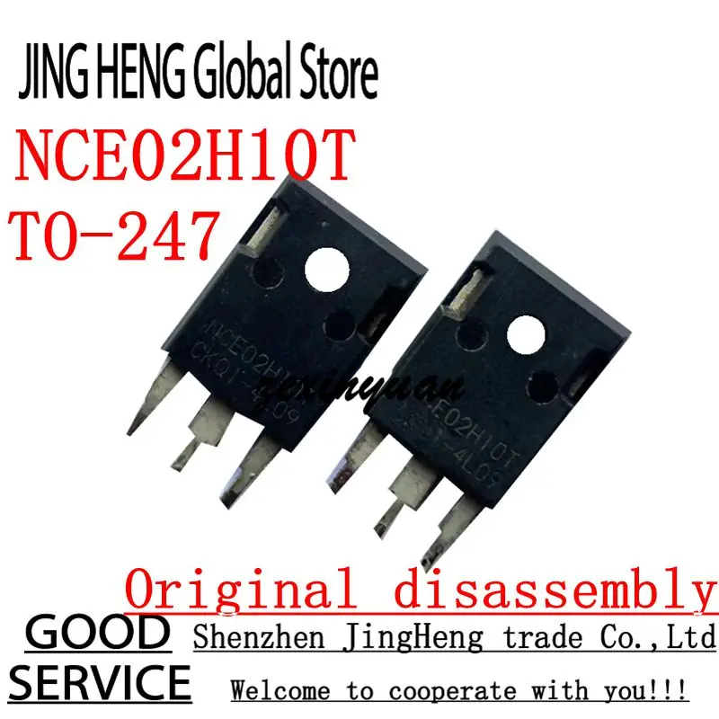 10PCS NCE02H10T TO-247 Original disassembly