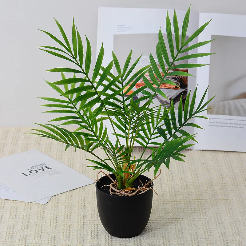 

Small Potted Artificial Eucalyptus Leaves Green Aesthetic Decor for Living Room Garden Table Outdoor Home Decoration