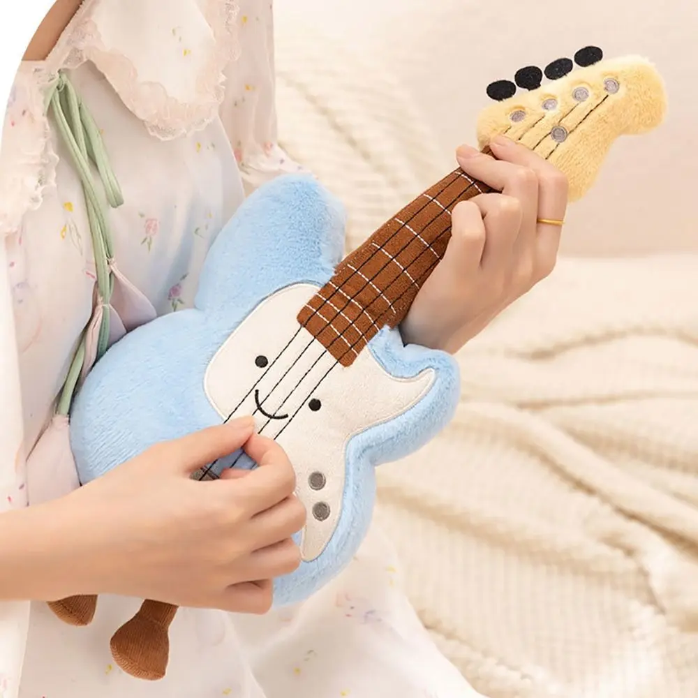 Jouet d'instrument de musique créatif + PP coton, doux et réaliste, oreiller pour Piano et basse, cadeau