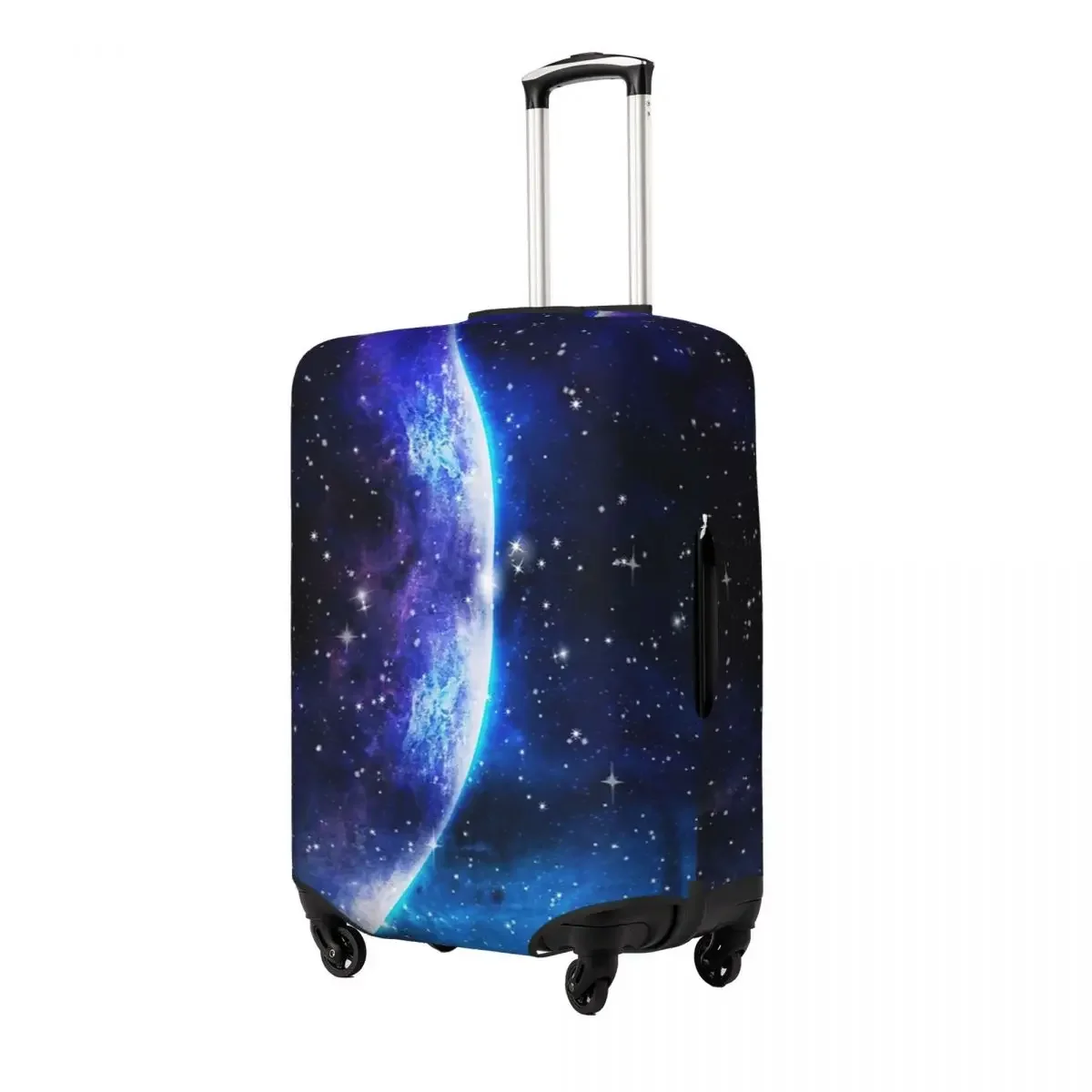 Galaxy Watercolor Print Luggage Protective Dust Covers Elastic Waterproof 18-32inch Suitcase Cover Travel Accessories