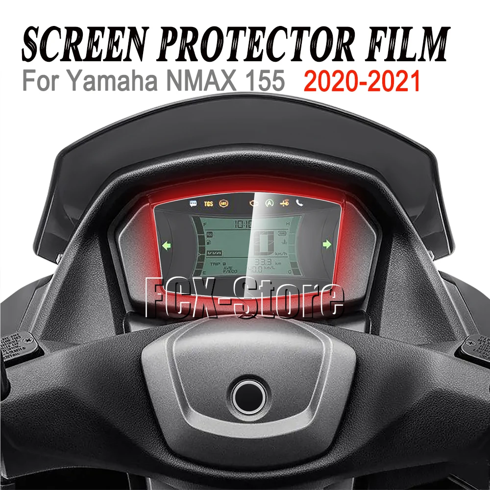 For Yamaha NMAX 155 2020- Cluster Scratch Protection Film Screen Protector Motorcycle Accessories