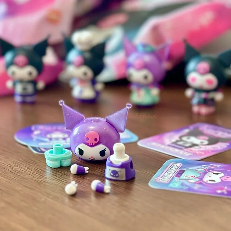 

Новый оригинальный Blokees Tado Chameleon Kuromi V1 Series слепая коробка милые магнитные притягивающие настольные украшения для девочек-сюрприз подарочная игрушка