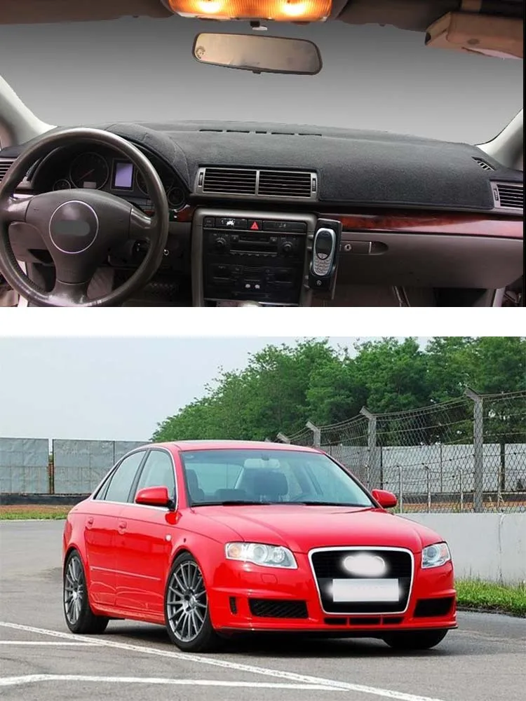 

For Audi A4 S4 RS4 B6 B7 8EC 2004-2008 Car Dashboard Mat Accsesories Anti-reflective Anti-slip Anti-dirty Pad Instrument Panel