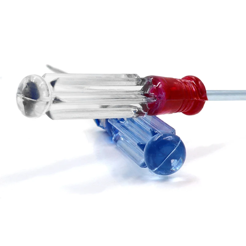 Small Cross Word /Slotted Screwdriver with Transparent Handle Mini Screwdriver Home Appliance Toy Starter 3mm