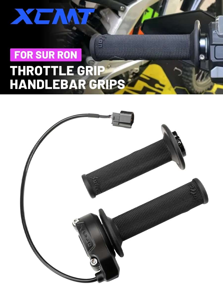 AliExpress XCMT For Surron Ultra Bee Part Motorcycle Dirt Bike Handlebar Accelerated Handle Throttle Turn Grip For Sur-Ron UltraBee