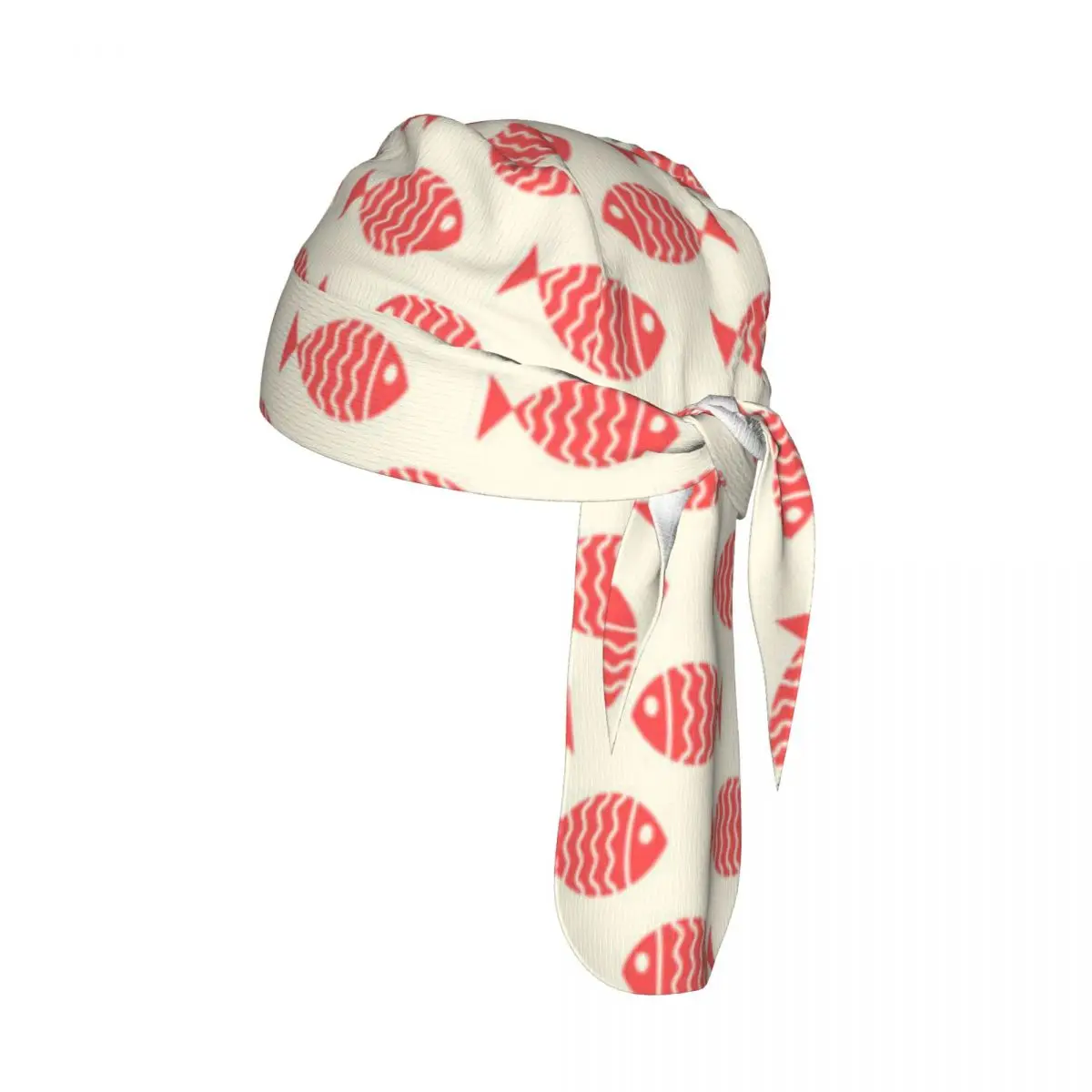 

Bicycle Headband Cap Nautical Swimming Cartoon Fish Cycling Headscarf Quick-dry Sun-Protective Hat Head Scarf
