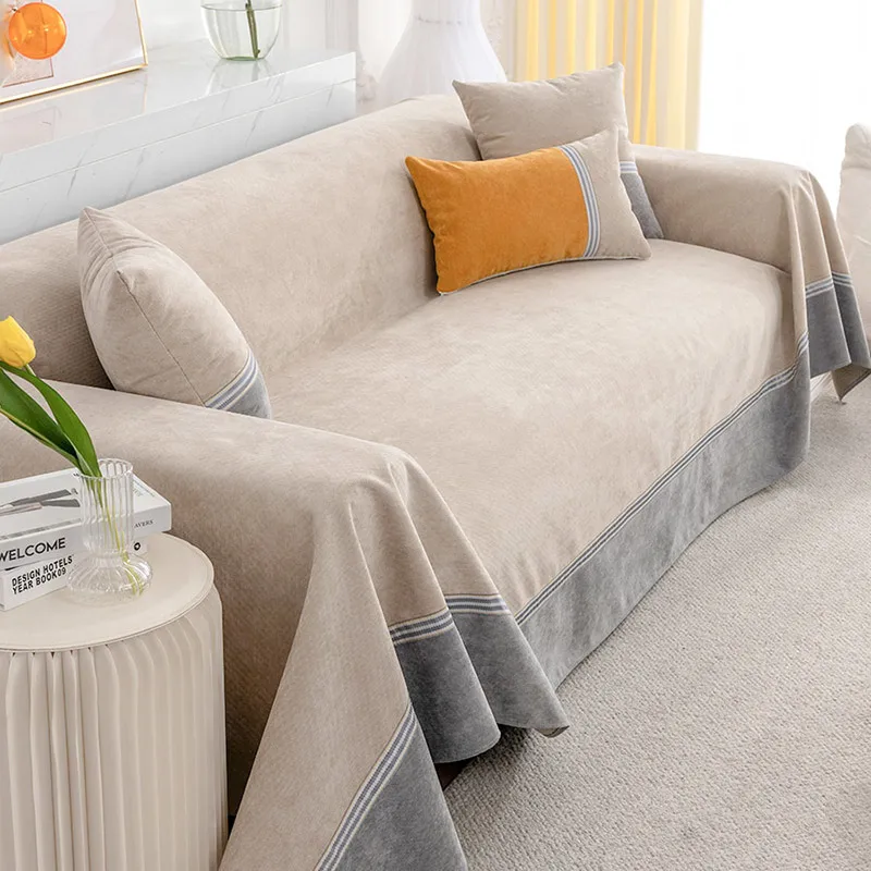 

EIFLOY-Patchwork Waterproof Sofa Cover, 2, 3, 4, 5 Seater, Non-slip, Couch Slipcover, Armchair Furniture Protector, for Pets Cat