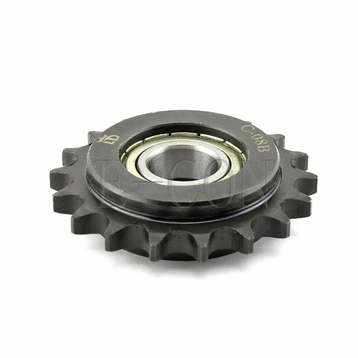 1 PCS 08B Idler Sprocket 19 Teeth Bore 20mm Single Bearings Metal for Timing Gear Roller Chain