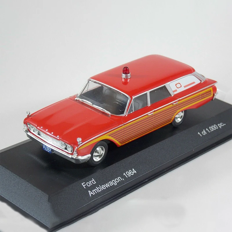 

Литая модель автомобиля Ford Amblewagon 1964 масштаб 1:43, модель из сплава, статический дисплей, коллекционная игрушка, подарок, сувенирное украшение