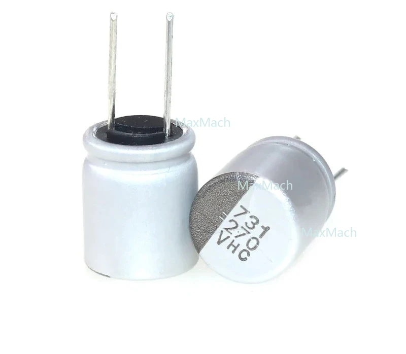 6PCS/Lot 270UF 35V 270 VHC DIP-2 10x12.5mm Solid State Motherboard Capacitor
