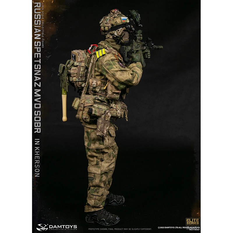 Original Genuine DAMTOYS NO.78097 RUSSIAN SPETSNAZ MVD SOBR IN KHERSON 1/6 Male Soldier Action Model Art Collection Toy Gifts