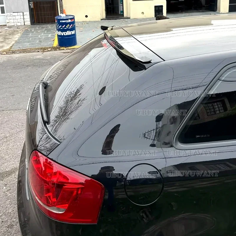 For Audi A3 Sportback 8P Facelift 2004-2013 Gloss Black Rear Roof Spoiler Wing