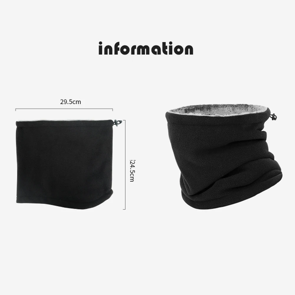 شتاء دافئ الرقبة أدفأ الرجال النساء ركوب الدراجات في الهواء الطلق المشي لمسافات طويلة التزلج الصوف قناع قابل للتعديل الرباط أفخم لينة للجنسين الرقبة الجراب