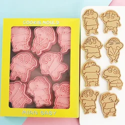 Crayon Shin-chan Cookie Cutter stampo Anime fai da te fatto a mano torta fondente cottura torta al cioccolato strumento resina argilla polimerica che fa stampo